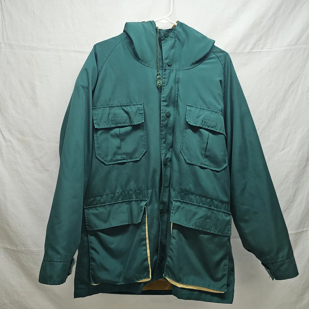Men's‎ Green Hooded Jacket